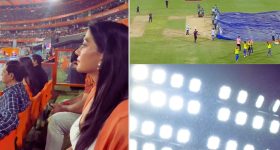 SRH VS DC: ఉప్పల్ లో ఆగిపోయిన మ్యాచ్ .. కావ్య పాప పూజలు.. మ్యాచ్ రద్దు అయితే SRH ఇంటికేనా