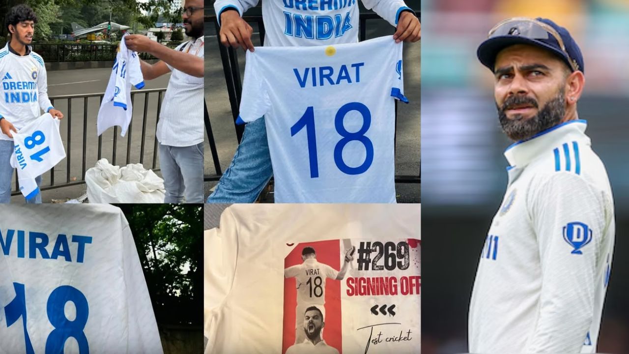 Virat Kohli Fans : కోహ్లీ కి అరుదైన గౌరవం.. చిన్నస్వామి స్టేడియంలో అన్ని 18 జెర్సీలే