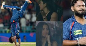 Rishabh Pant : పిచ్చోడిలా గంతులు వేసిన పంత్.. అనుష్క శర్మ సీరియస్