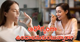 Health Benefits: ఆహారం త్రాగండి.. నీళ్లు తినండి.. ఆరోగ్యంగా ఉండడానికి వీటిని పాటించండి.!