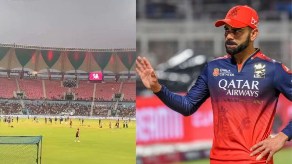 Virat Kohli : ఫుట్ బాల్ ఎందుకు బాస్.. ఎగిరి కింద పడ్డ కోహ్లీ!