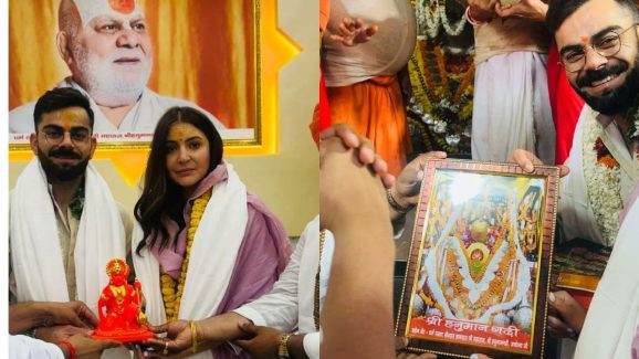 Virat Kohli : భార్యతో కలిసి అయోధ్య హనుమాన్ గర్హి ఆలయంలో విరాట్ కోహ్లీ పూజలు