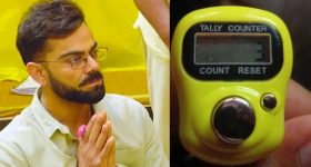 Virat Kohli : విరాట్ కోహ్లీ సన్యాసిగా మారబోతున్నాడా.. అతని చేతికి ఉన్నది ఏంటి?