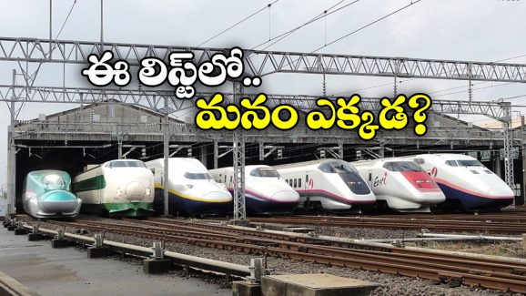 Fastest Trains: ప్రపంచంలో ఫాస్టెస్ట్ రైళ్లు ఇవే, ఒక్కోదాని వేగం చూస్తే కళ్లు తిరగాల్సిందే!