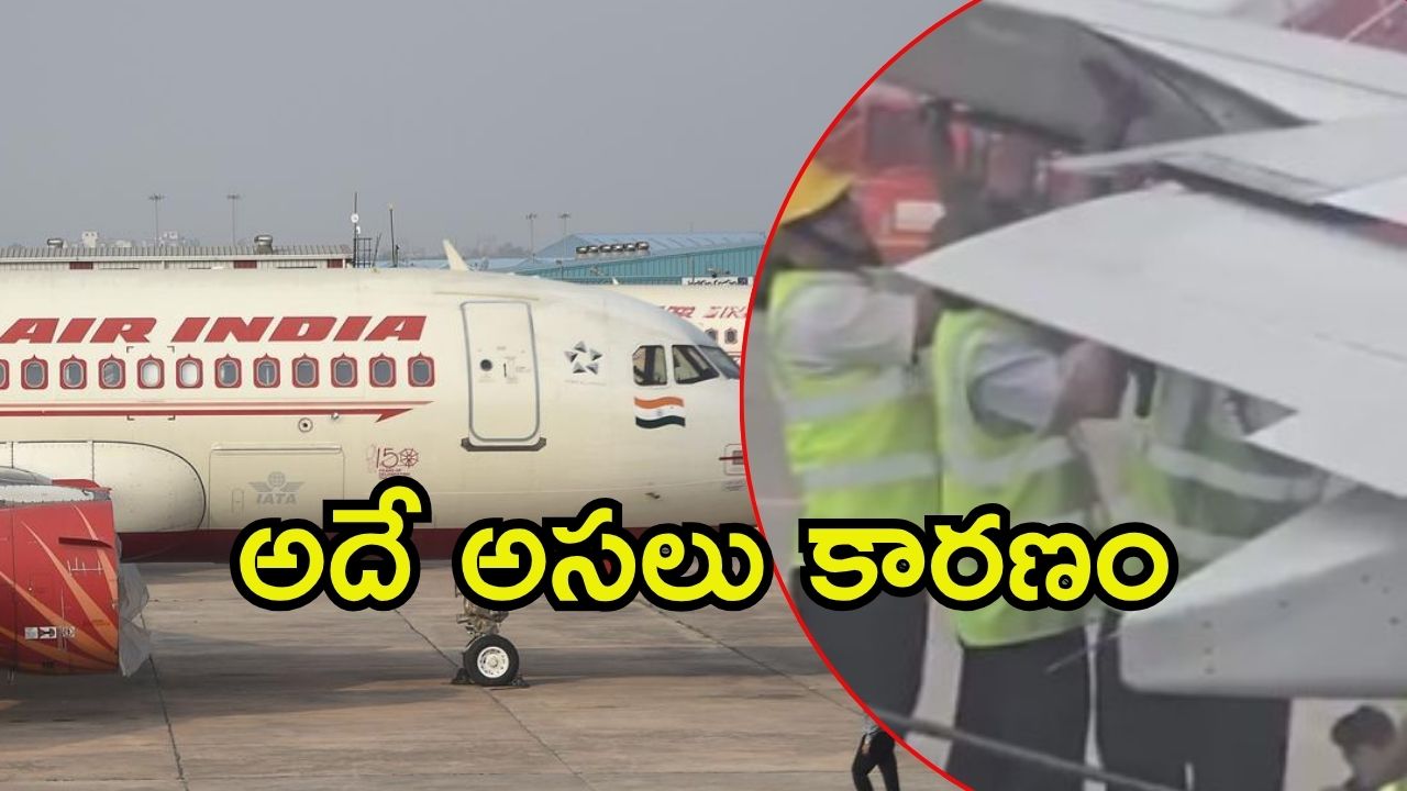 Viral Video: ఎయిరిండియా విమానం డిలే.. అసలు గుట్టు బయటకు, వైరల్ వీడియో
