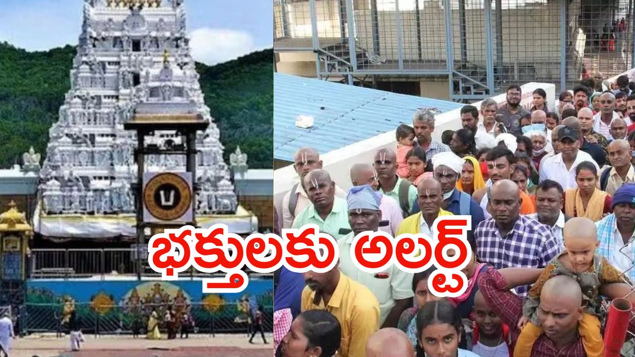 Tirumala News: తిరుమలలో ఒక్కసారిగా పెరిగిన రద్దీ.. 26 కంపార్ట్మెంట్లలో భక్తులు