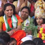 Kavitha Maha Dharna: మహా ధర్నాలో కవిత.. దూరంగా బీఆర్ఎస్ శ్రేణులు