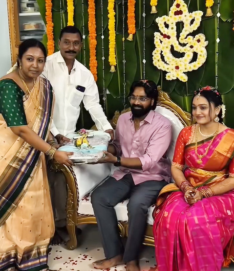 Karthik Varma Dandu Engagement photos