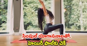 Asanas For Hair: ఈ సింపుల్ యోగాసనాలతో.. హెయిర్ ఫాల్‌‌ కంట్రోల్
