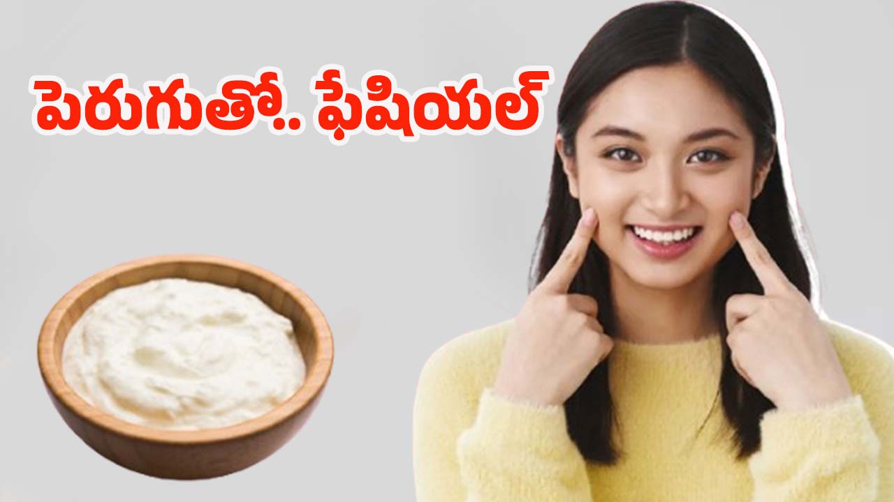 Curd Facial For Skin: ఇంట్లోనే పెరుగుతో ఫేషియల్.. ఎలా చేసుకోవాలో తెలుసా ?