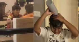 Trolls On Allu Ayaan :  ఫుట్ బాల్ జెర్సీ వేసి ఆర్సీబీ ఫ్యాన్ అంటాడేంటి ?