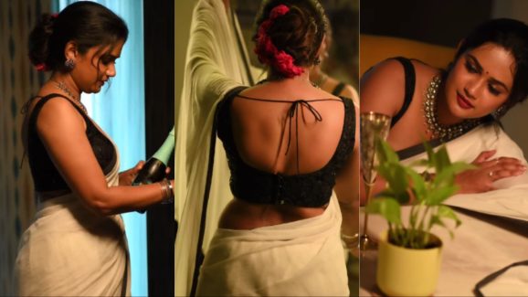 Ariyana Glory: విరహవేదనతో ప్రియుడు కోసం ఎదురుచూస్తున్న అరియానా.. ఆ నడుము మడతలు.. అబ్బా!