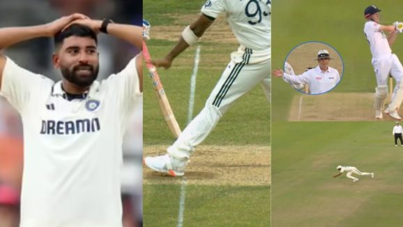 ENG vs IND: బుమ్రా డేంజర్ బాల్.. అదిరిపోయే క్యాచ్ పట్టిన సిరాజ్.. అయినా కూడా నాటౌట్… వీడియో వైరల్