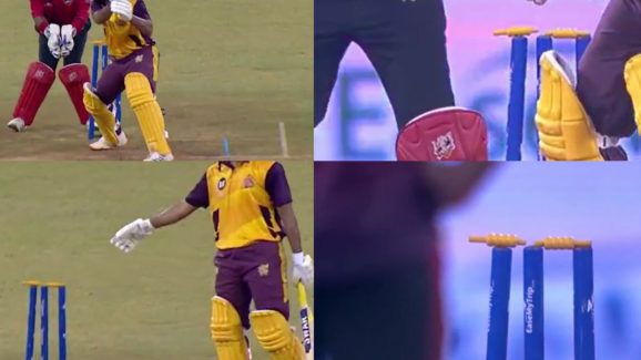 Luckiest Batter: అదృష్టమంటే ఇదే…వికెట్లను తాకినా నాటౌటే.. అది కూడా 98 పరుగుల వద్ద