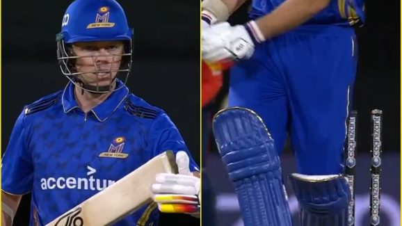 Michael Bracewell: వీడెవర్రా నాయన… క్లీన్ బౌల్డ్ అయ్యాక… రివ్యూ తీసుకుంటున్నాడు.. వీడియో చూస్తే నవ్వు ఆపుకోలేం