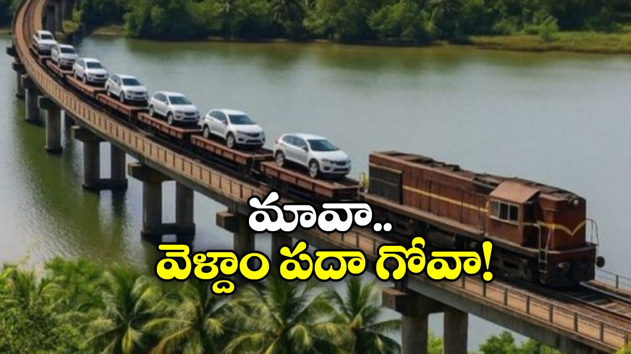 RoRo Train: గోవాకు RoRo రైల్.. ఇక కారుతోపాటు రైలు ఎక్కేయొచ్చు, ఇదిగో ఇలా!