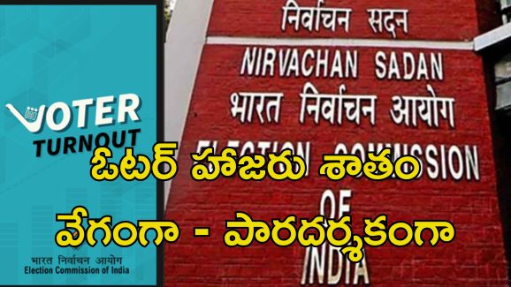 ECINET VTR APP: రియల్ టైమ్ పోలింగ్ శాతం తెలిపే కొత్త యాప్.. లాంచ్ చేసిన ఎన్నికల కమిషన్