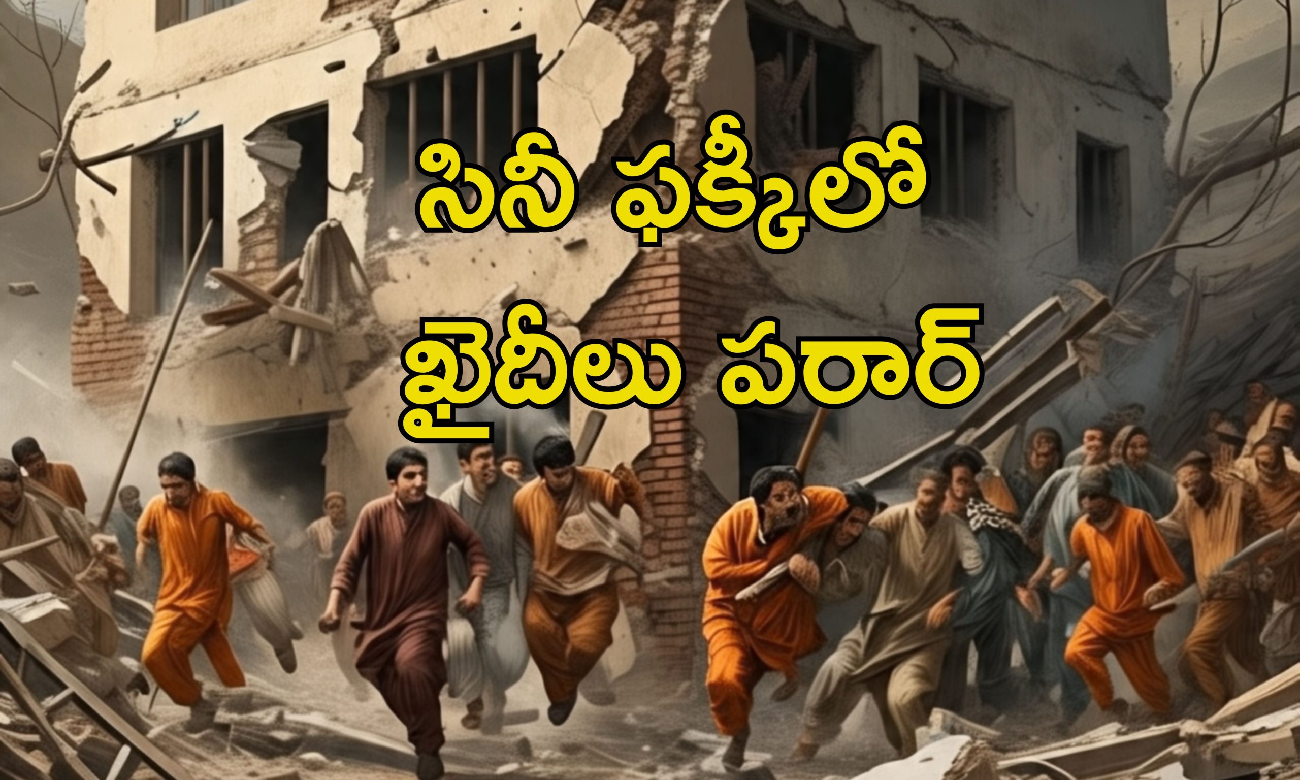 Prisoners Escape Earthquake: పాక్‌లో భూకంపం.. జైలు నుంచి ఖైదీలు జంప్, ఇదిగో ఇలా దారి దొరికేసింది
