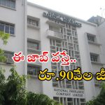 NICL Recruitment: డిగ్రీ, బీటెక్ అర్హతతో ఉద్యోగాలు.. ఈ జాబ్ వస్తే రూ.90వేల జీతం, లాస్ట్ డేట్?
