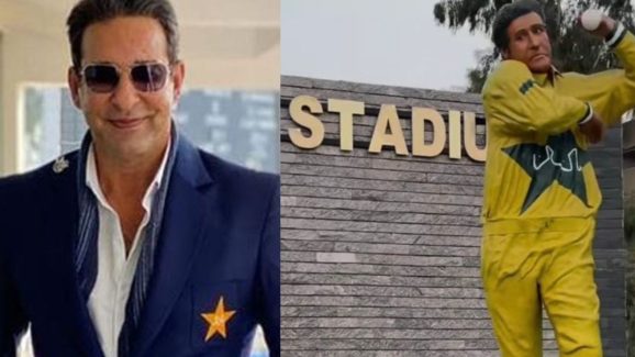 Wasim Akram: హైదరాబాద్‌లో వసీం అక్రమ్ విగ్రహం.. పగలబడి నవ్వుతోన్న జనం, ఎందుకంటే?