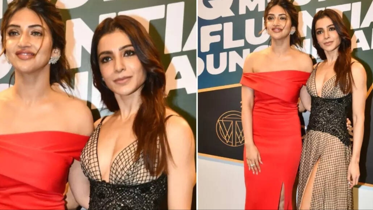 Samantha -Sreeleela: ఓకే ప్రేమ్‌లో పుష్ప బ్యూటీస్.. చూడటానికి రెండు కళ్లు చాలడం లేదు