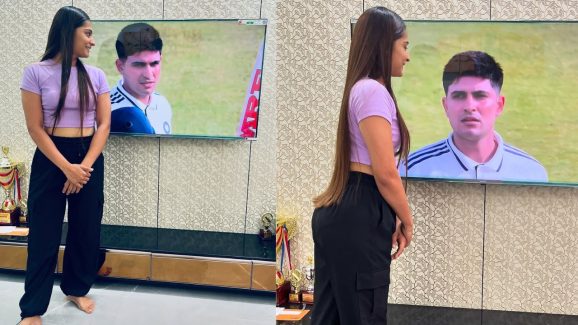 Shubman Gill : గిల్ ఫాలోయింగ్ మామూలుగా లేదుగా…. టీవీలో చూస్తూనే ప్రేమిస్తున్న యువతి