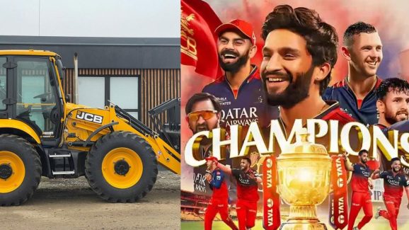 RCB-JCB:  JCBకి  RCB టీమ్ కు సంబంధం ఏంటి… 18 ఏళ్ళ తర్వాత టైటిల్ కు కారణమా ?