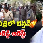 Tension in Tadipatri: తాడిపత్రిలో మరోసారి హైటెన్షన్.. మాజీ ఎమ్మెల్యే పెద్దారెడ్డి అరెస్ట్
