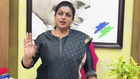 Roja: అసలు రోజా లాజిక్ ఏంటి? ఈసారి ఈవీఎంలతో ఎలక్షన్ జరిగితే వైసీపీ పోటీ చేయదా?