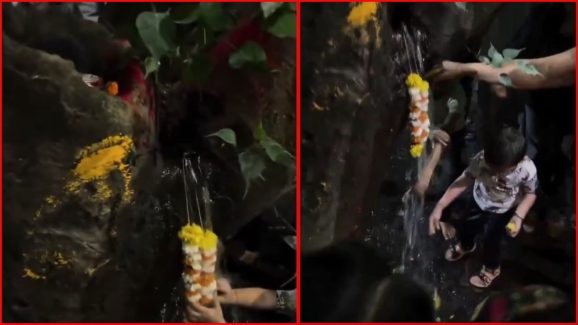 Viral Video : చెట్టు నుంచి నీళ్లు.. దేవుడి మహిమేనా? వీడియో వైరల్