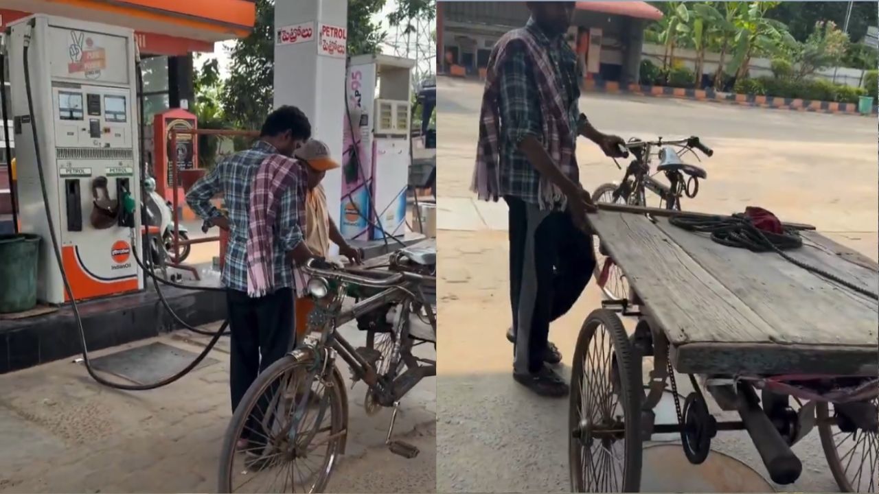 Viral Video : ఆంధ్రా రిక్షావాలా.. ఐడియా అదిరింది బాసూ..