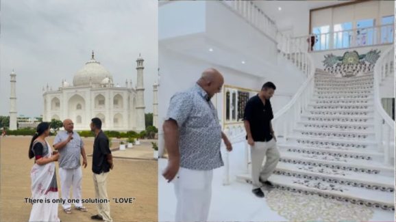 Viral Video : అచ్చం తాజ్‌మహల్ లాంటి ఇల్లు.. చూస్తే మైండ్ బ్లాక్.. వీడియో వైరల్