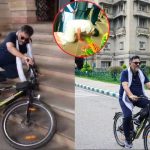 Viral Video : సైకిల్‌పై నుంచి పడిపోయిన డిప్యూటీ సీఎం.. వీడియో వైరల్