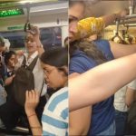 Snake In Metro Rail : మెట్రో రైల్‌లో పాము..పాము.. అమ్మాయిలు హడల్