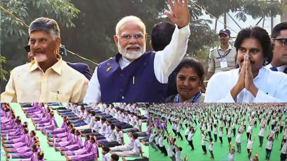 Yogandhra : యోగాంధ్ర గిన్నిస్ రికార్డ్.. విశాఖలో మెగా ఈవెంట్