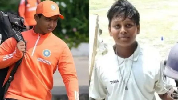 Vaibhav Suryavanshi friend : వైభవ్ ఒక్కడే కాదు..అతని 13 ఏళ్ళ స్నేహితుడు కూడా 300 కొట్టేసాడు.. 22 సిక్సర్లు, 41 బౌండరీలు