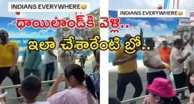Viral video: థాయిలాండ్‌కు వెళ్లిన భారత పర్యాటకులు ఇలా చేశారేంటి? వీడియో వైరల్..