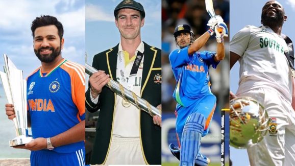 WTC 2025 : ఐసీసీ ట్రోఫీ విన్నింగ్ కెప్టెన్స్ వీరే..!