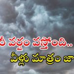 Weather News: రాష్ట్రంలో భారీ వర్షాలు.. ఈ జిల్లాల్లో ఉరుములు, మెరుపుల వాన, పిడుగులు పడే ఛాన్స్