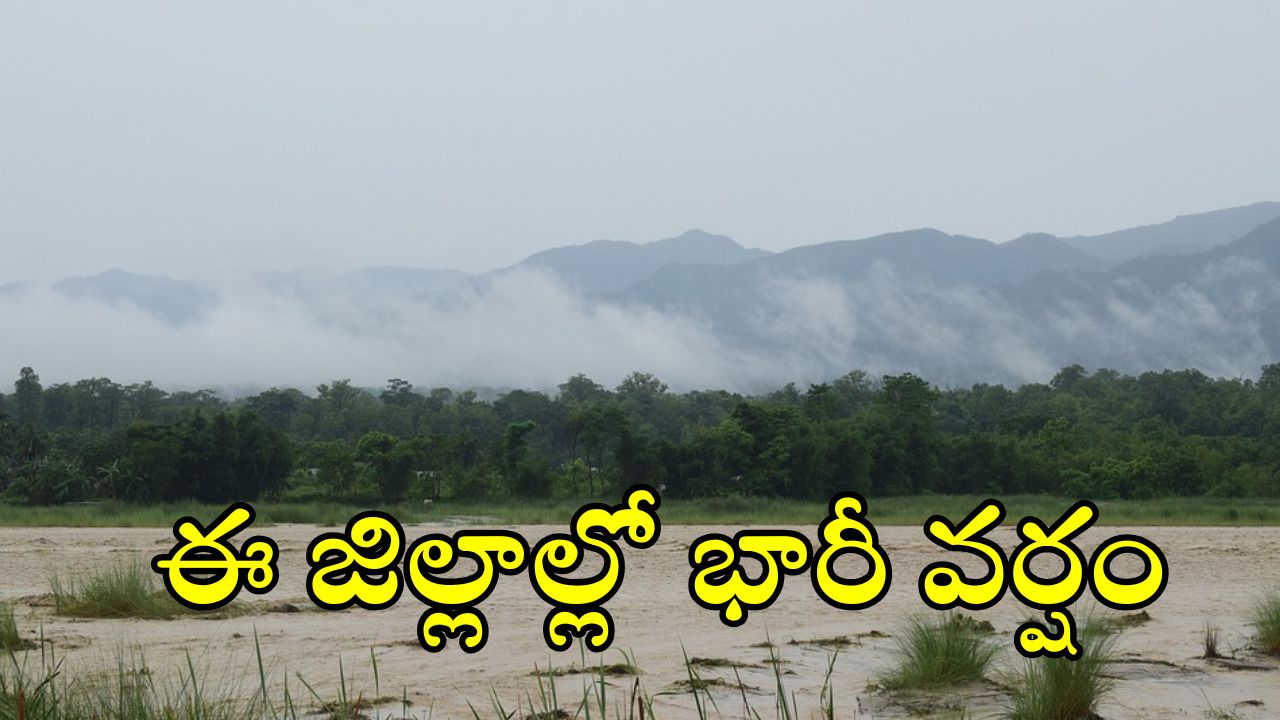 Weather Update: రాష్ట్రంలో భారీ వర్షం.. బలమైన ఈదురుగాలులతో వానలు, ఈ జిల్లాల్లో పిడుగులు పడే ఛాన్స్