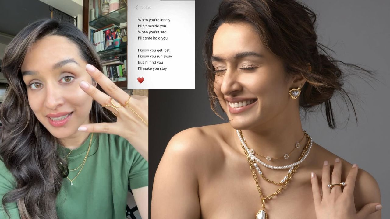 Shraddha Kapoor: నా నుండి నువ్వు తప్పించుకోలేవ్.. అనుమానాలు రేకెత్తిస్తున్న శ్రద్ధా కపూర్ పోస్ట్!