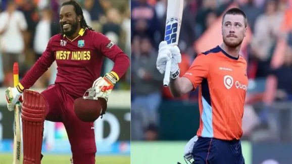 Finn Allen : గేల్ రికార్డు బ్రేక్.. న్యూజిలాండ్ ఓపెనర్ సిక్సర్లతో ఊచకోత