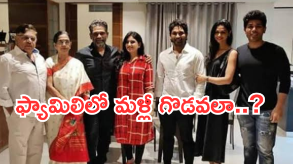 Allu Family : అల్లు ఫ్యామిలీలో గొడవలు.. అదే కారణమా..?
