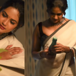 Ariana Glory : తెల్ల చీర కట్టుకొని మందుబాటిల్ చేతపట్టిన బిగ్  బాస్ బ్యూటీ.. అరాచకం..!
