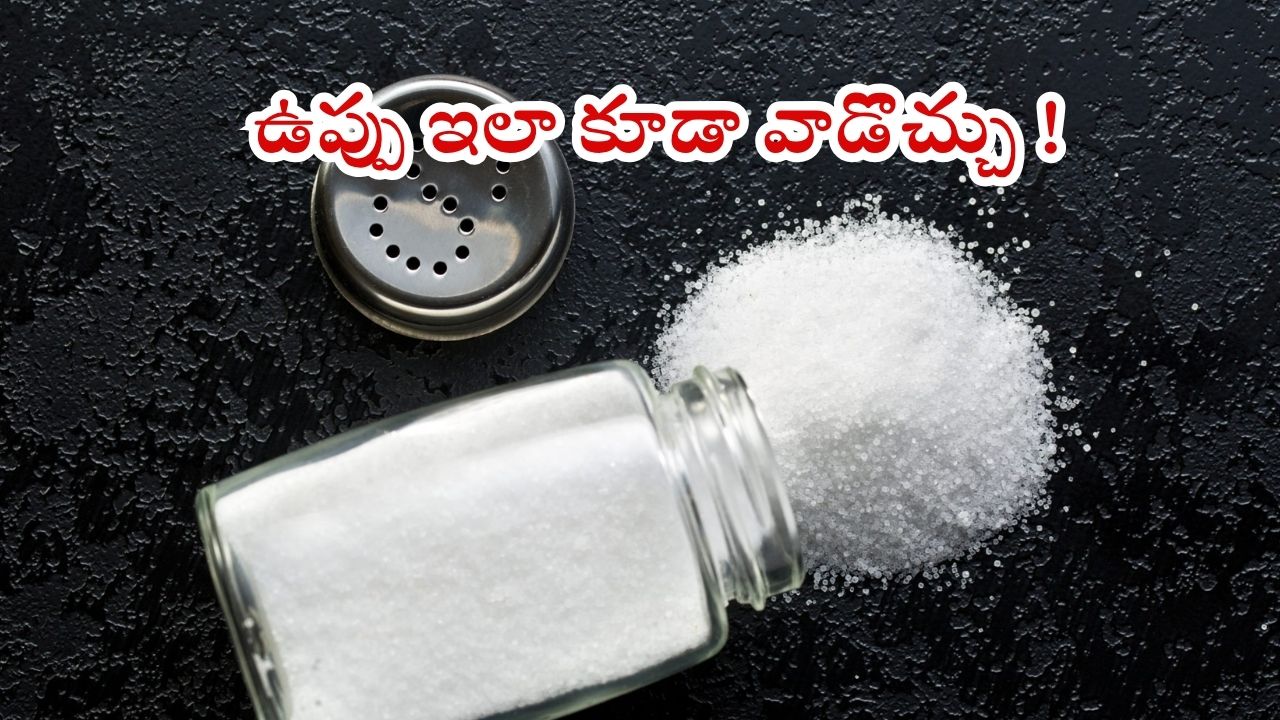 Salt Uses: ఉప్పును ఇలా కూడా వాడొచ్చు తెలుసా ?