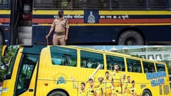 CSK VS RCB:  బెంగళూరు ను దారుణంగా ఆడుకుంటున్న చెన్నై.. వచ్చే ఏడాది మీకు ఖైదీల బస్సు  పక్కా!