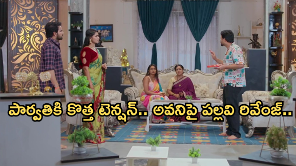 Intinti Ramayanam Today Episode: పల్లవికి దిమ్మతిరిగే షాక్.. అక్షయ్ పవర్ ను లాగేసుకున్న అవని.. పార్వతికి మరో టెన్షన్..