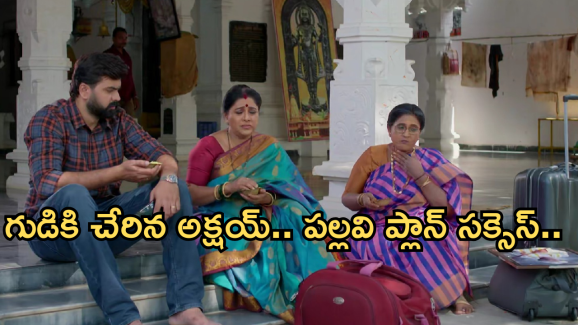 Intinti Ramayanam Today Episode: రోడ్డున పడ్డ అక్షయ్.. పల్లవికి బండారం బయటపడిందా..? అవని మాస్టర్ ప్లాన్..