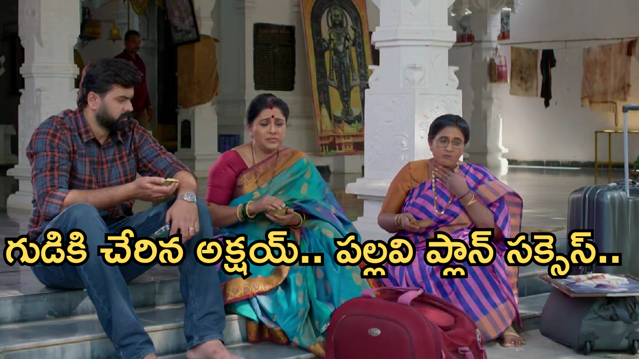 Intinti Ramayanam Today Episode: రోడ్డున పడ్డ అక్షయ్.. పల్లవికి బండారం బయటపడిందా..? అవని మాస్టర్ ప్లాన్..