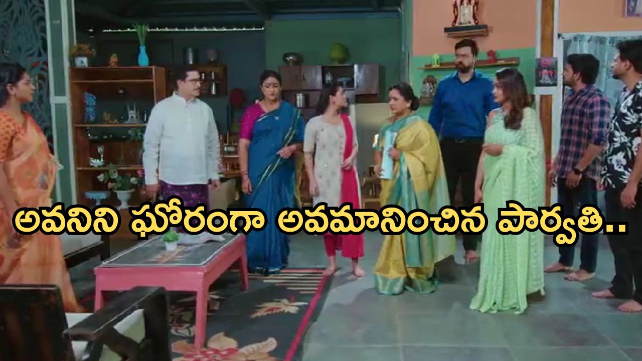 Intinti Ramayanam Today Episode: పార్వతిని రెచ్చగొట్టిన పల్లవి..ఆస్తిని కొట్టేసేందుకు పల్లవి మరో ప్లాన్..